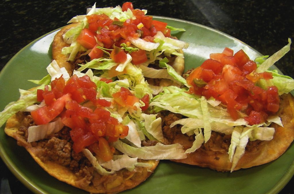 Ground Beef Tostadas