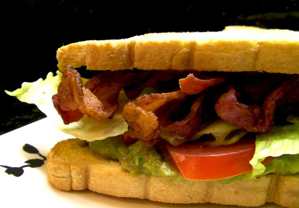 Bacon, Lettuce, Tomato & Avocado Sandwich (BLTA) 10 buck dinners!