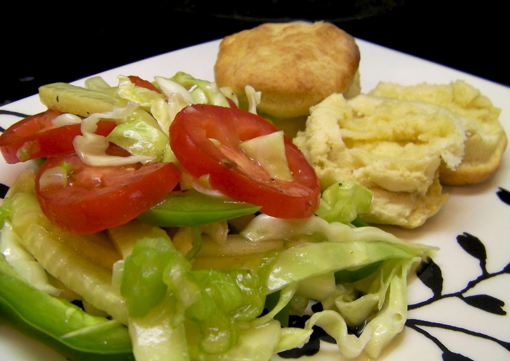 Citrus Salad and Homestyle Biscuits