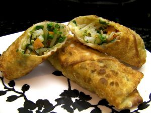 Shrimp and Veggie Egg Rolls