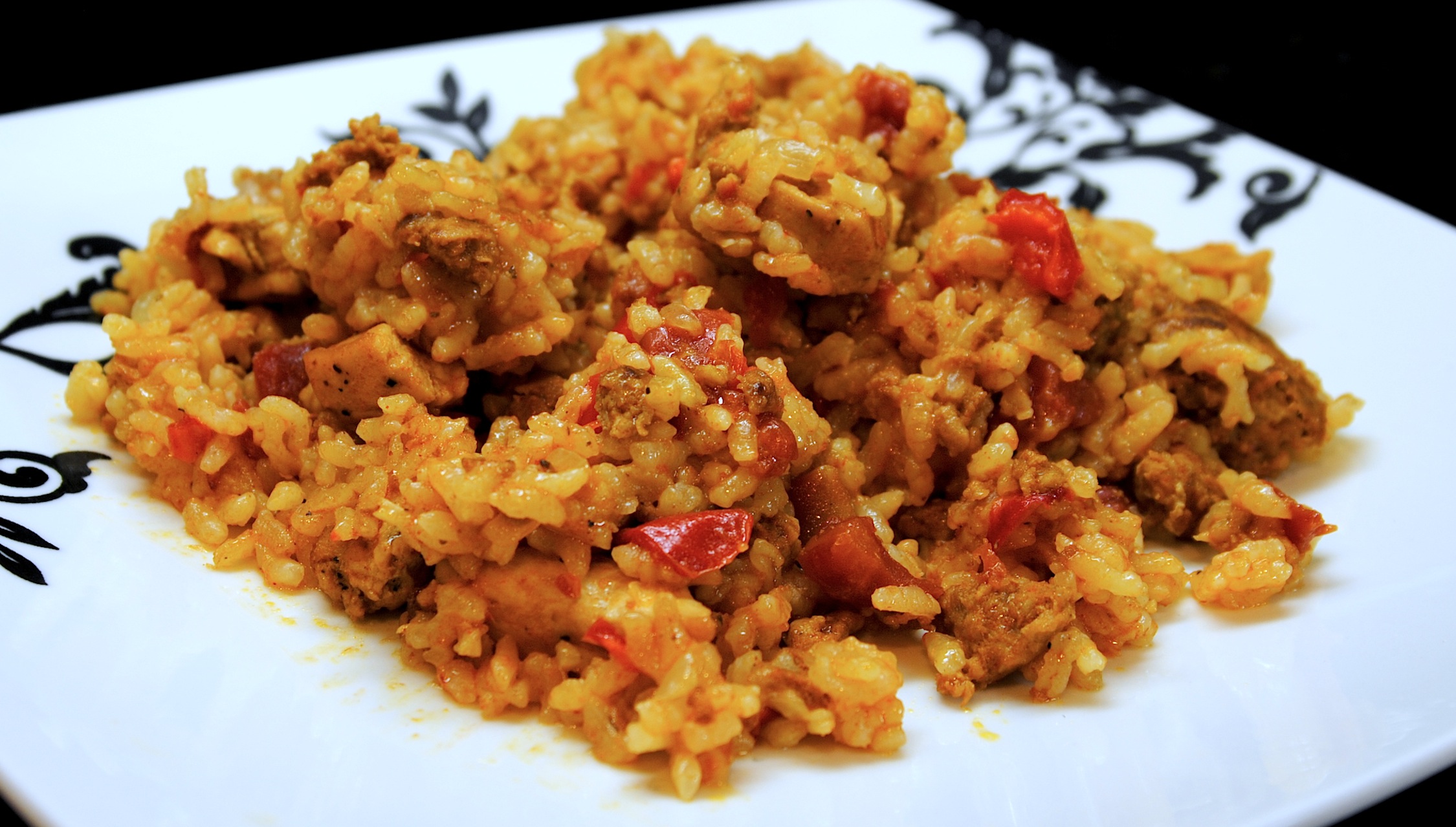 arroz_con_pollo y chorizo