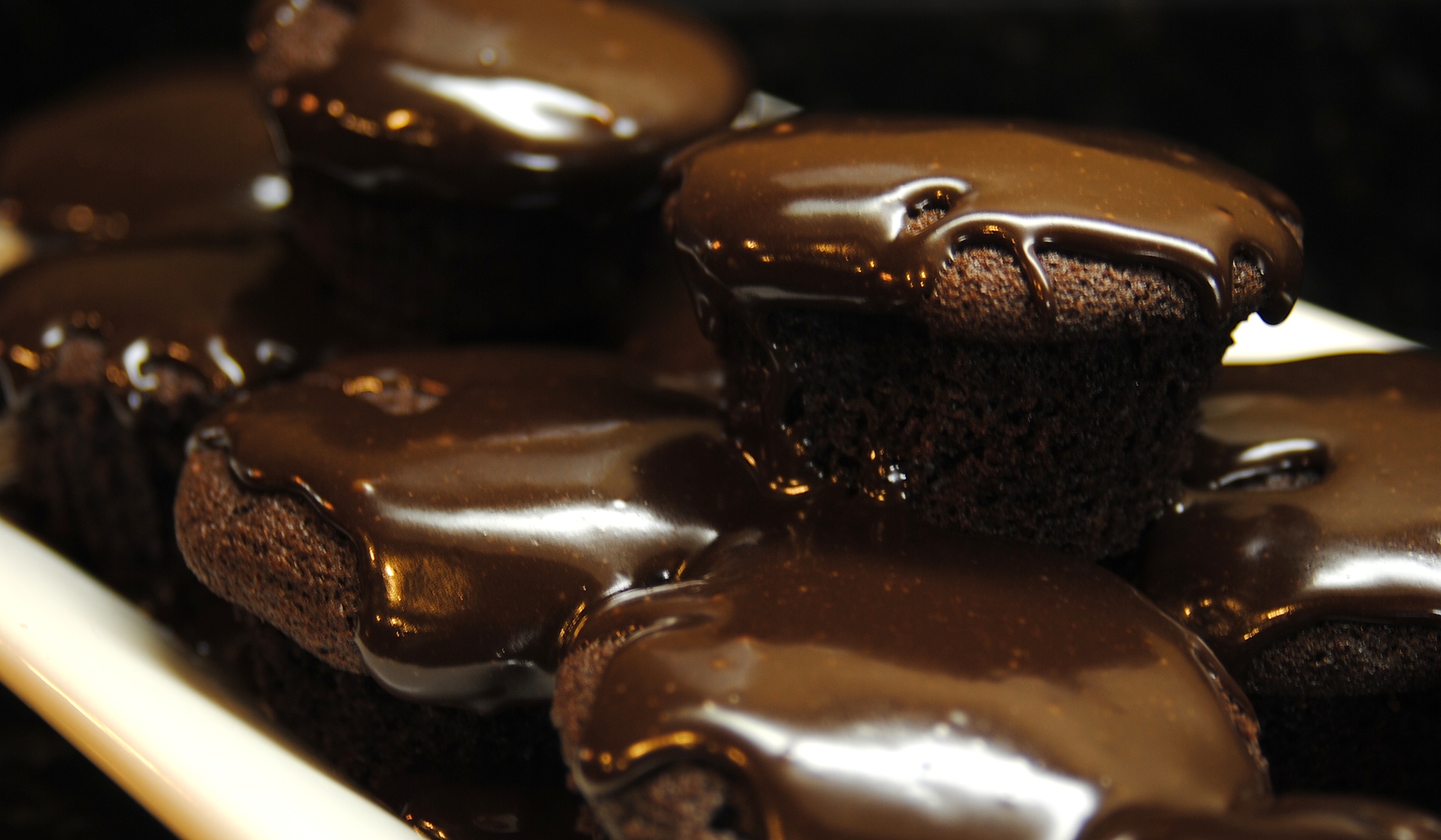 Chocolate Stout Cupcakes with Chocolate Glaze