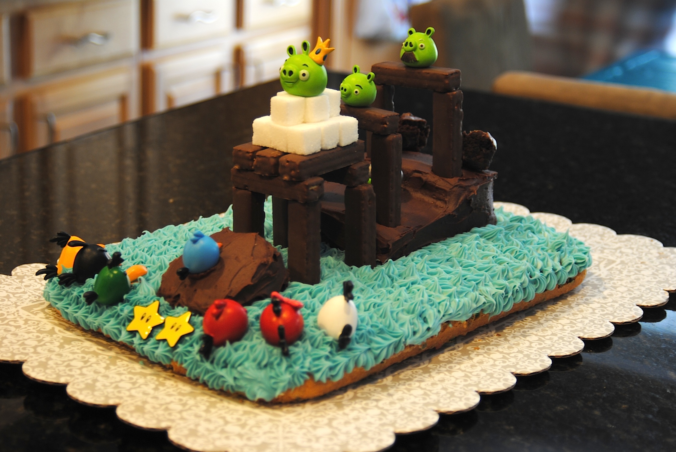 Angry Bird Cake view 2